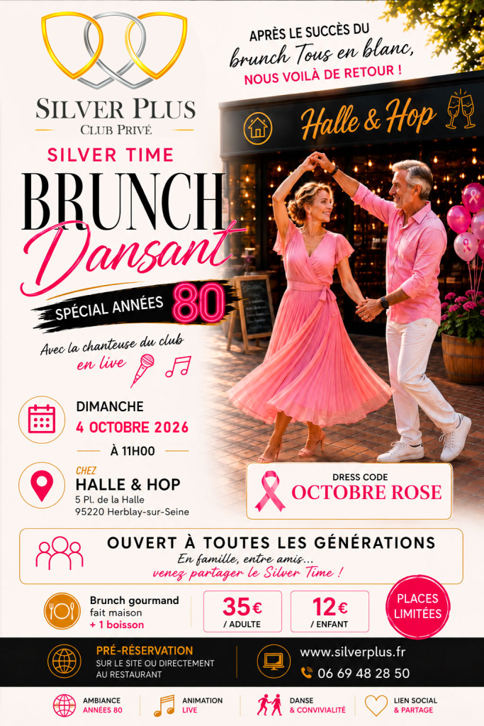Affiche : Brunch Dansant – Octobre Rose