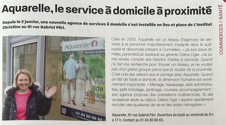 Aquarelle Cormeilles-en-Parisis — photo 3 sur 3