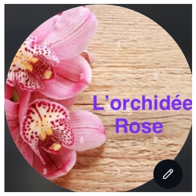 Logo de L’Orchidée Rose
